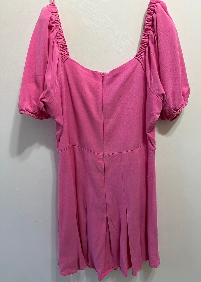 Pierre Cardin Pembe Elbise - Görsel 3