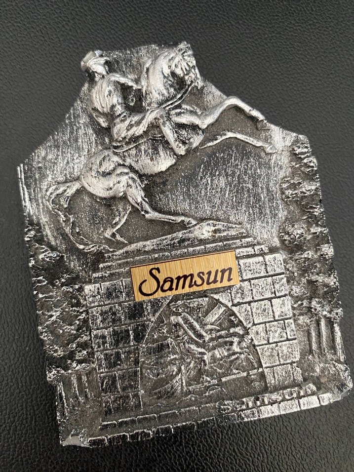 Gri MAGNET Samsun Yazılı - Görsel 2