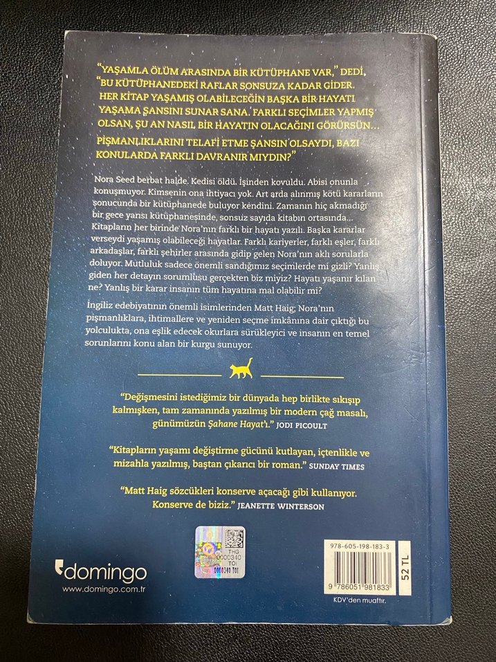 Gece Yarısı Kütüphanesi - Matt Haig - Görsel 2