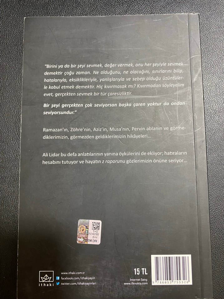 Ali Lidar - Z Raporu Romanı - Görsel 2