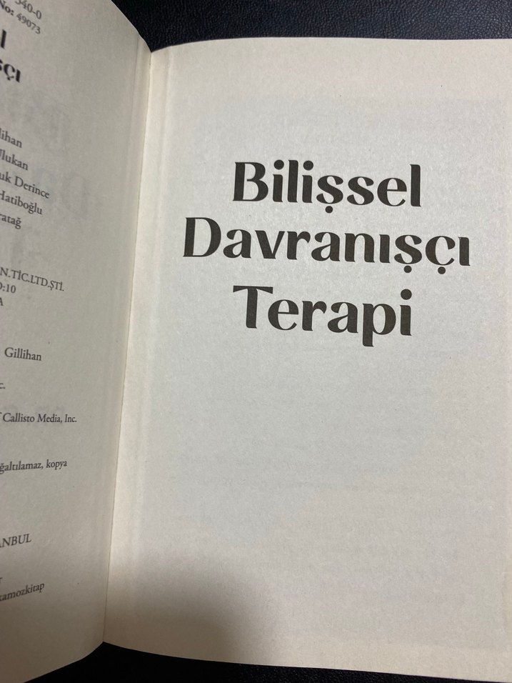 Bilişsel Davranışçı Terapi - 10 Strateji - Görsel 4
