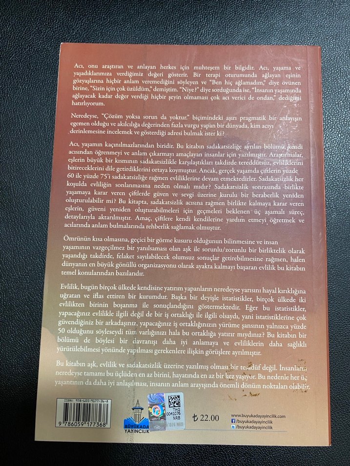 Aşk, Evlilik ve Sadakatsizlik - Prof. Dr. Mehmet Z. Sungur - Görsel 2