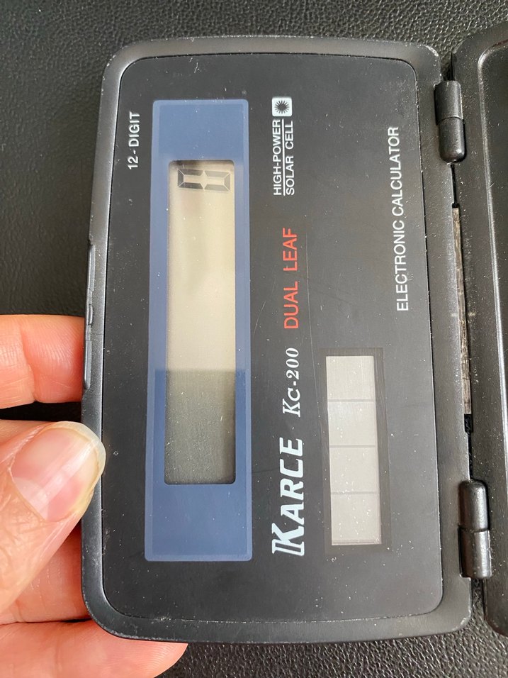 Karce Kc-200 Siyah Hesap Makinesi - Görsel 3