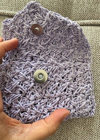 Lila Örgü Kadın Kartlık - Görsel 4