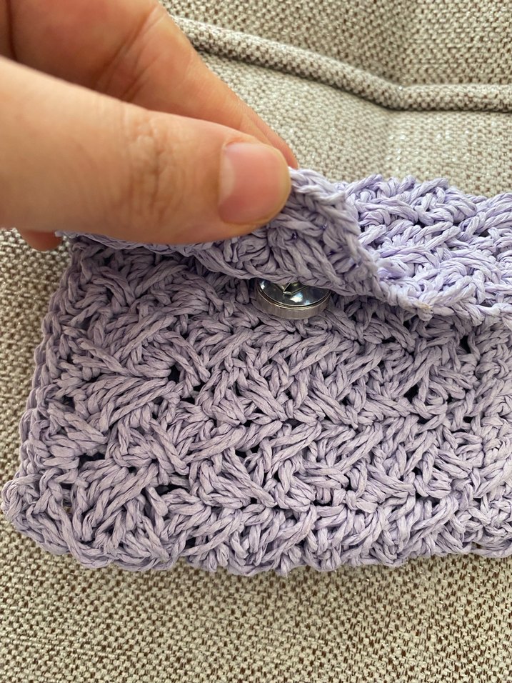 Lila Örgü Kadın Kartlık - Görsel 3