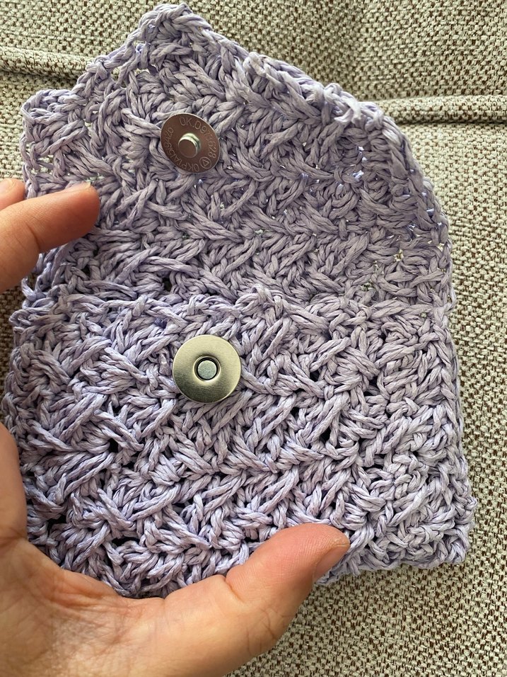 Lila Örgü Kadın Kartlık - Görsel 4