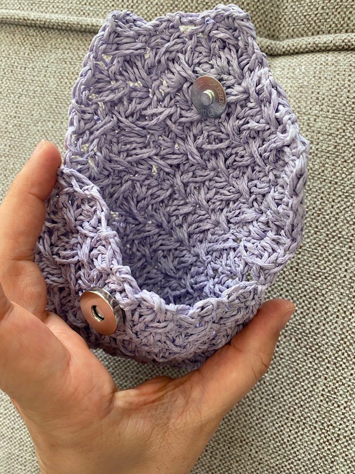 Lila Örgü Kadın Kartlık - Görsel 5