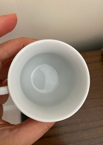 Pastel Çiçek Desenli Beyaz Porselen Fincan - Görsel 4