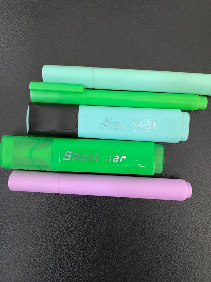 Pastel Renkli Çoklu Yazı ve İşaretleyici Seti - Görsel 2