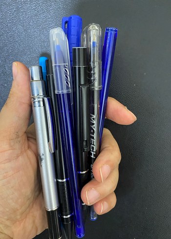 Çok Renkli ve Farklı Tasarımlı Kalem Seti - Görsel 3