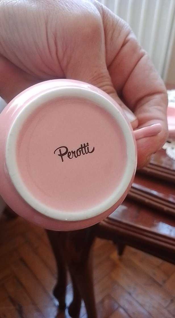 Pembe Kuğu Tasarımlı Fincan ve Tabak Seti - Görsel 4