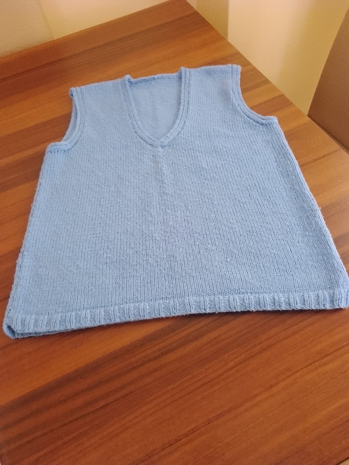 Mavi Erkek Çocuk Triko Süveter - Görsel 2