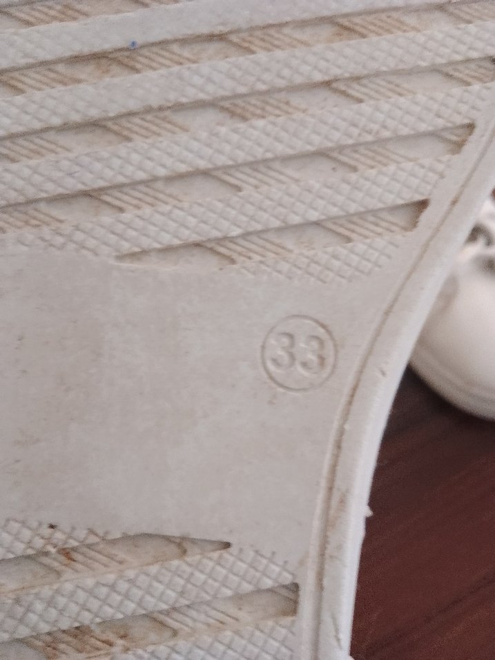 Beyaz Bağcıklı Kadın Spor Ayakkabı - Görsel 2