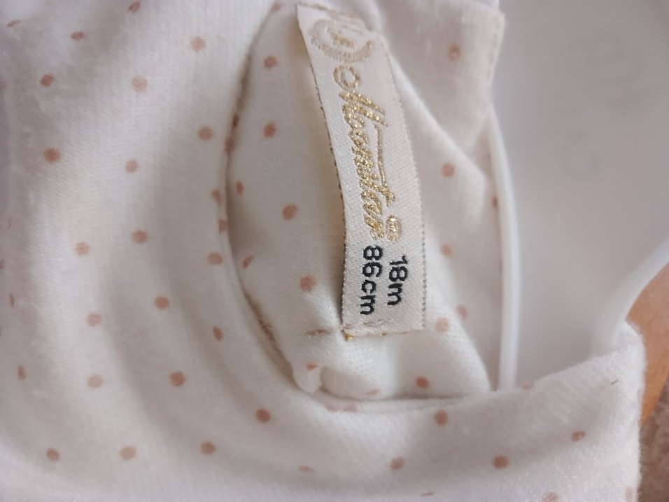 Kız Çocuk Beyaz Dantelli Uzun Kollu Elbise - Görsel 3