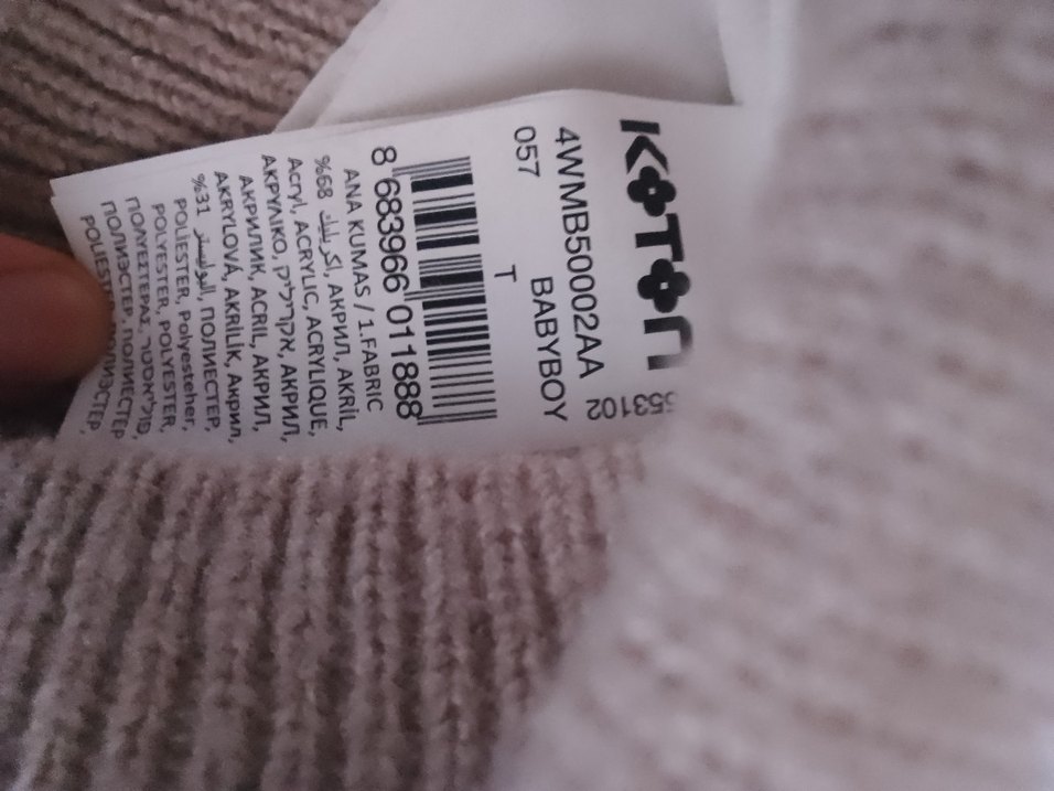 Çocuk Örgü Bere ve Şapka Seti - Görsel 2