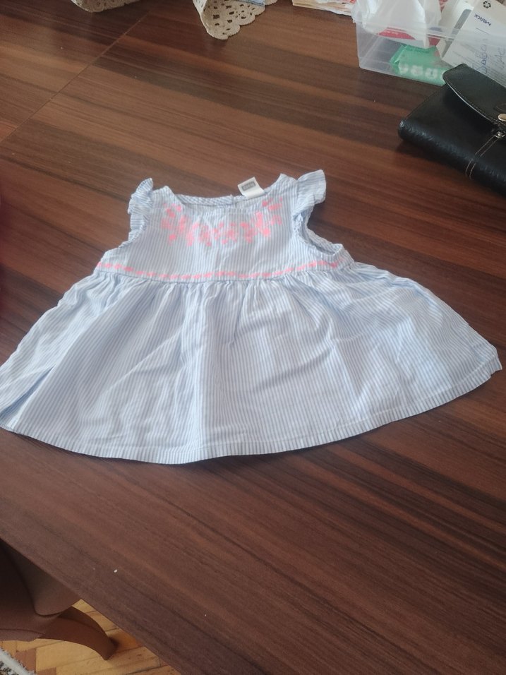 LC Waikiki Bebek Çiçekli Fırfırlı Elbise — görsel 3/5