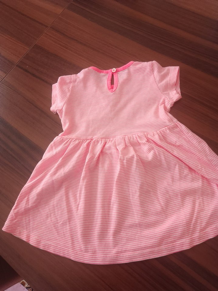 LC Waikiki Bebek Çiçekli Fırfırlı Elbise — görsel 5/5