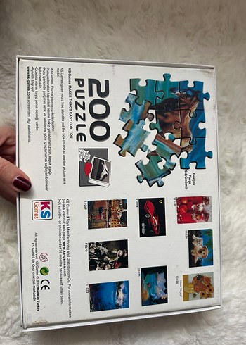 200 Parça Evcil Hayvanlar Puzzle - Görsel 2