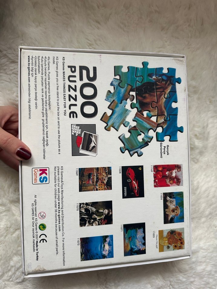 200 Parça Evcil Hayvanlar Puzzle - Görsel 2