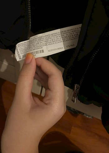 l Beden siyah Renk Bershka bomber ceket