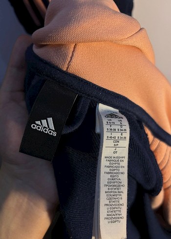 m Beden Adidas Kadın Lacivert-Fermuarlı Eşofman takimi(hırka ve alt)