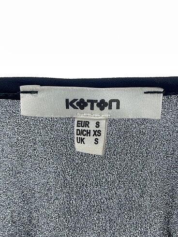 s Beden siyah Renk Koton Bluz %70 İndirimli.