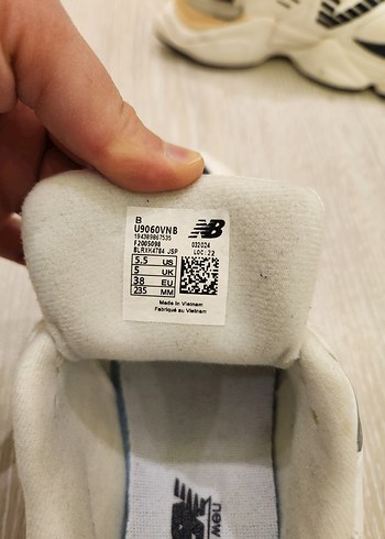 Beyaz New blance  Kadın Spor Ayakkabı - Görsel 4