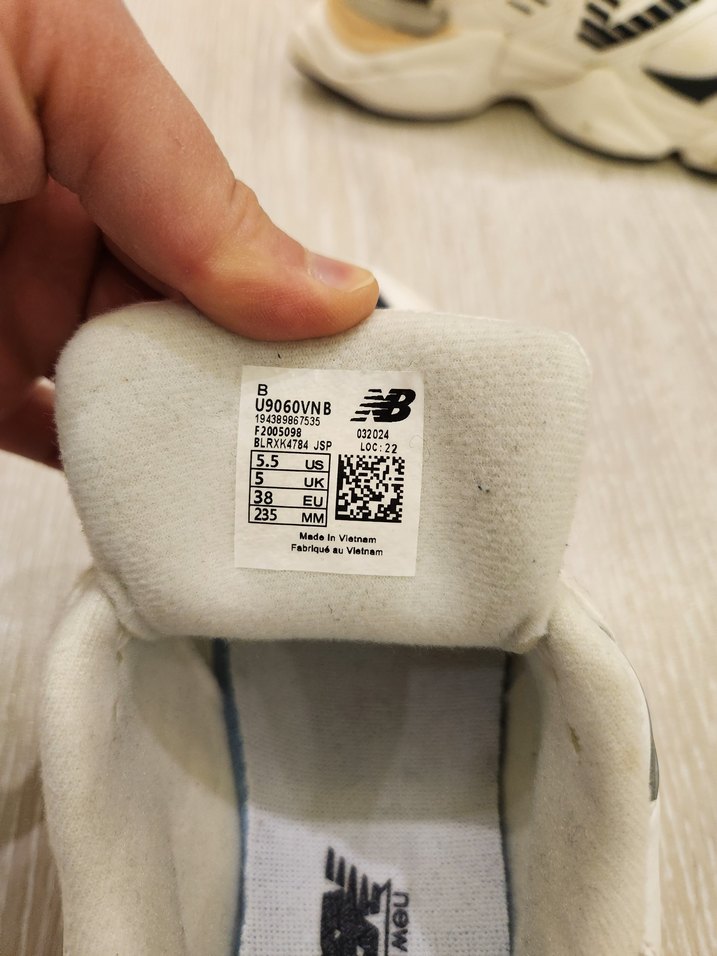 Beyaz New blance  Kadın Spor Ayakkabı - Görsel 4