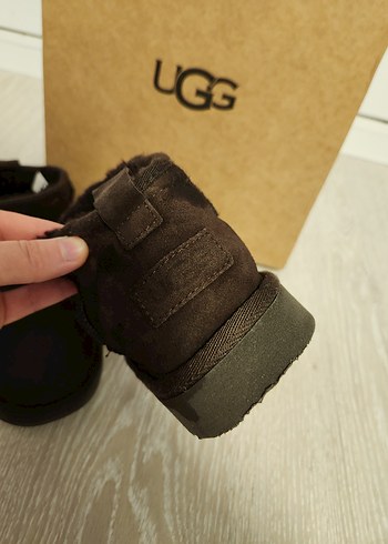 UGG Kahverengi Süet Tüylü  Bot - Görsel 5
