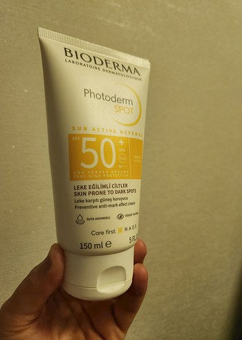 Bioderma Photoderm Spot SPF 50 Güneş Kremi 150 ml - Görsel 2