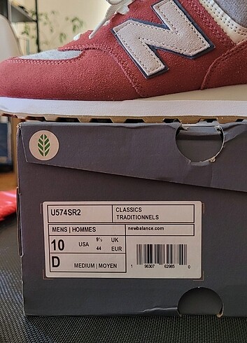 44 Beden turuncu Renk New balance orjinal erkek ayakkabi