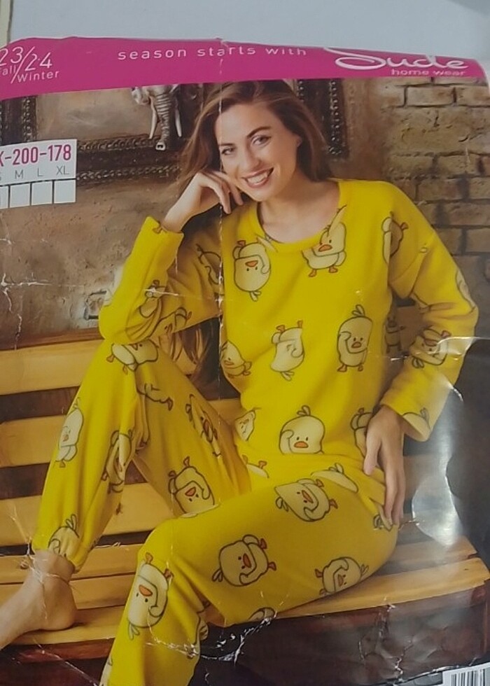 S beden polar pijama takımı - Görsel 2