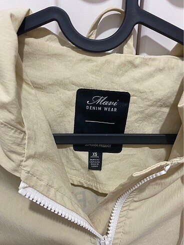 xs Beden Mavi Jeans yağmurluk