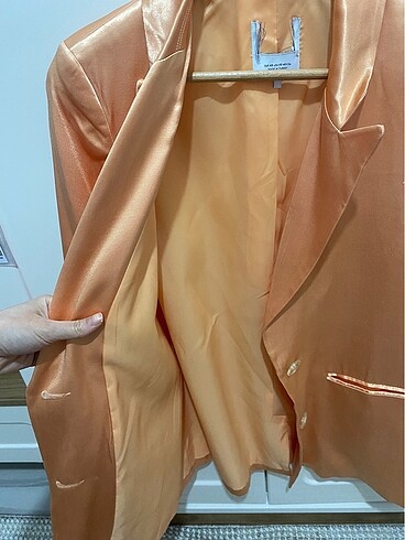 s Beden Zara Saten blazer ceket