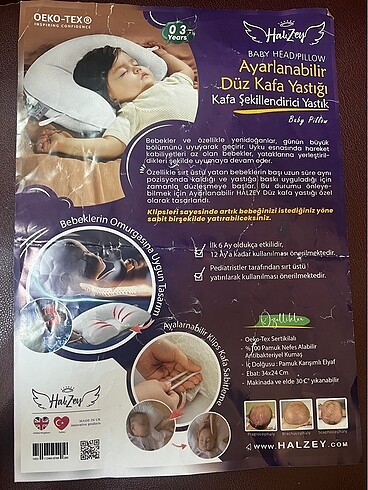 Diğer Halzey ayarlanabilir Kafa şekillendirme yastığı