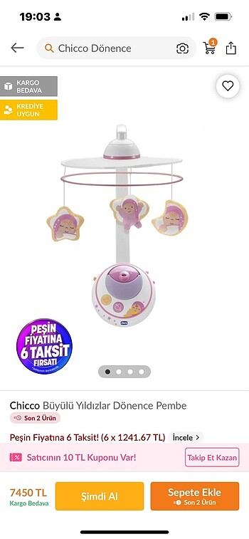 Chicco dönence yeni kullanılmadı - Görsel 5