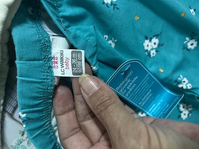 Lc Waikiki tayt 3 yaş etiketli - Görsel 2