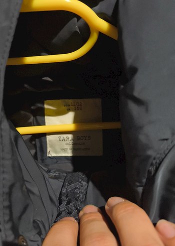 Siyah Kürklü Erkek Çocuk Kaban - Görsel 4