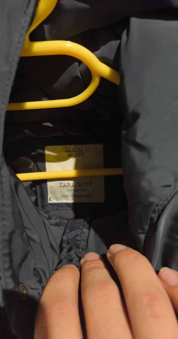 Siyah Kürklü Erkek Çocuk Kaban - Görsel 4