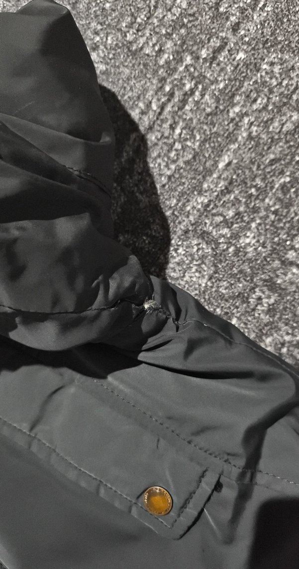 Siyah Kürklü Erkek Çocuk Kaban - Görsel 3