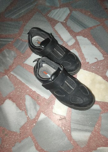 Siyah Erkek Biker Botları Velcro Detaylı - Görsel 2