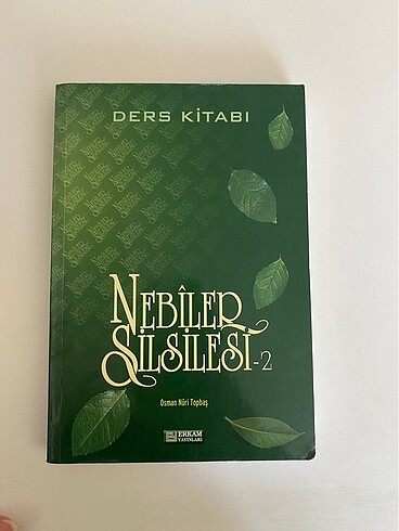 Nebiler silsilesi : Nuri Topbaş 1 ve 2. Kitap