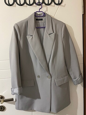 Gri Blazer Ceket