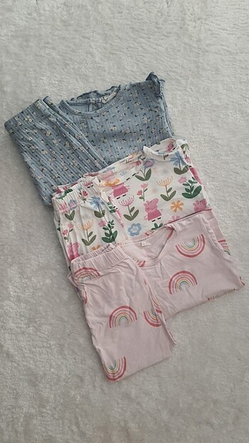 3lu pijama takimi 2 yaş