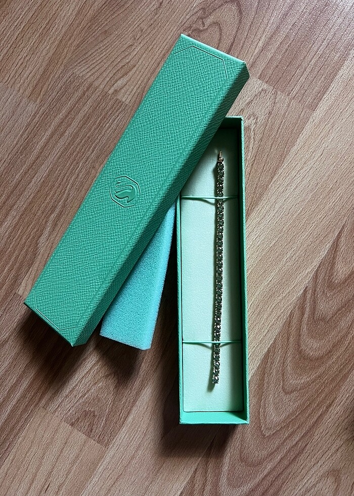 Swarovski Matrix Tennis bileklik - Görsel 5