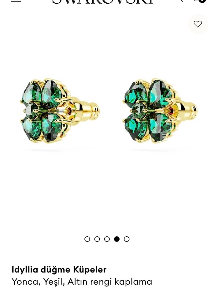 Swarovski Idyllia küpe - Görsel 3