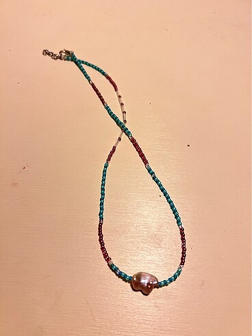 Gerçek İnci  Yazlık Kolye - Görsel 5