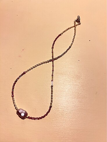 Gerçek İnci  Yazlık Kolye - Görsel 6