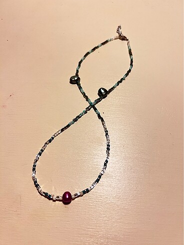 Gerçek İnci  Yazlık Kolye - Görsel 11