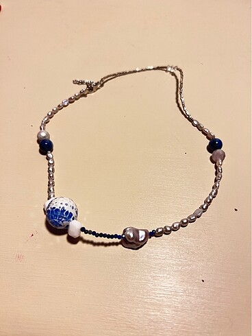 Gerçek İnci Tasarım Kolye - Görsel 5